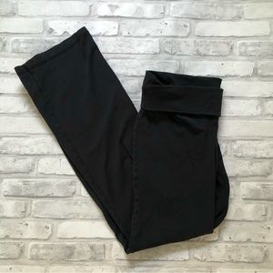 OLD NAVY | Active Maternity Pants Workout Black XS Fold Down Activewear Stretch